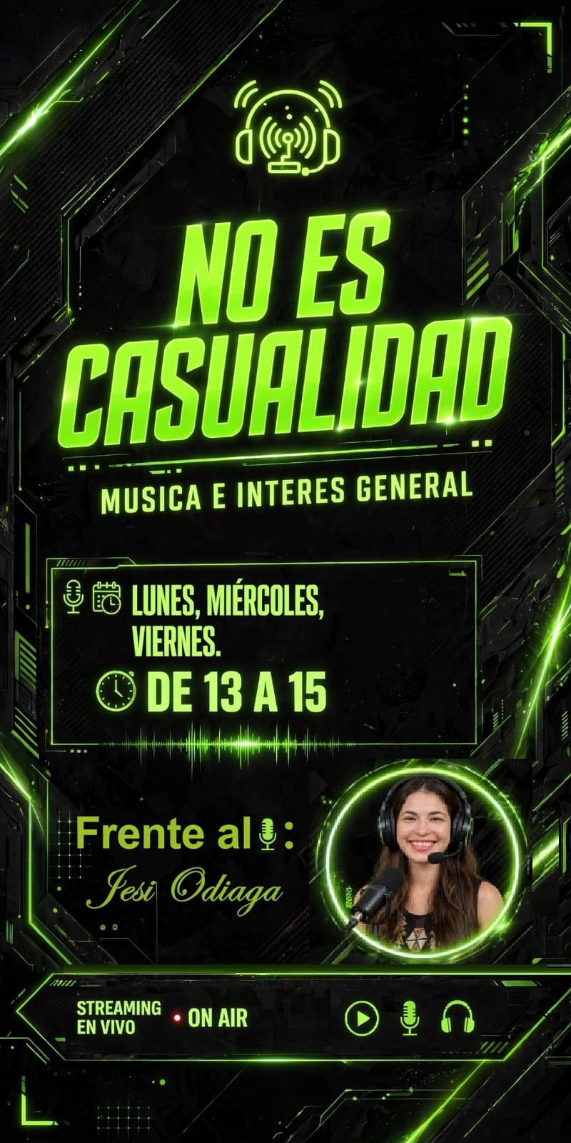Programa: No es casualidad con Jesi Odiaga